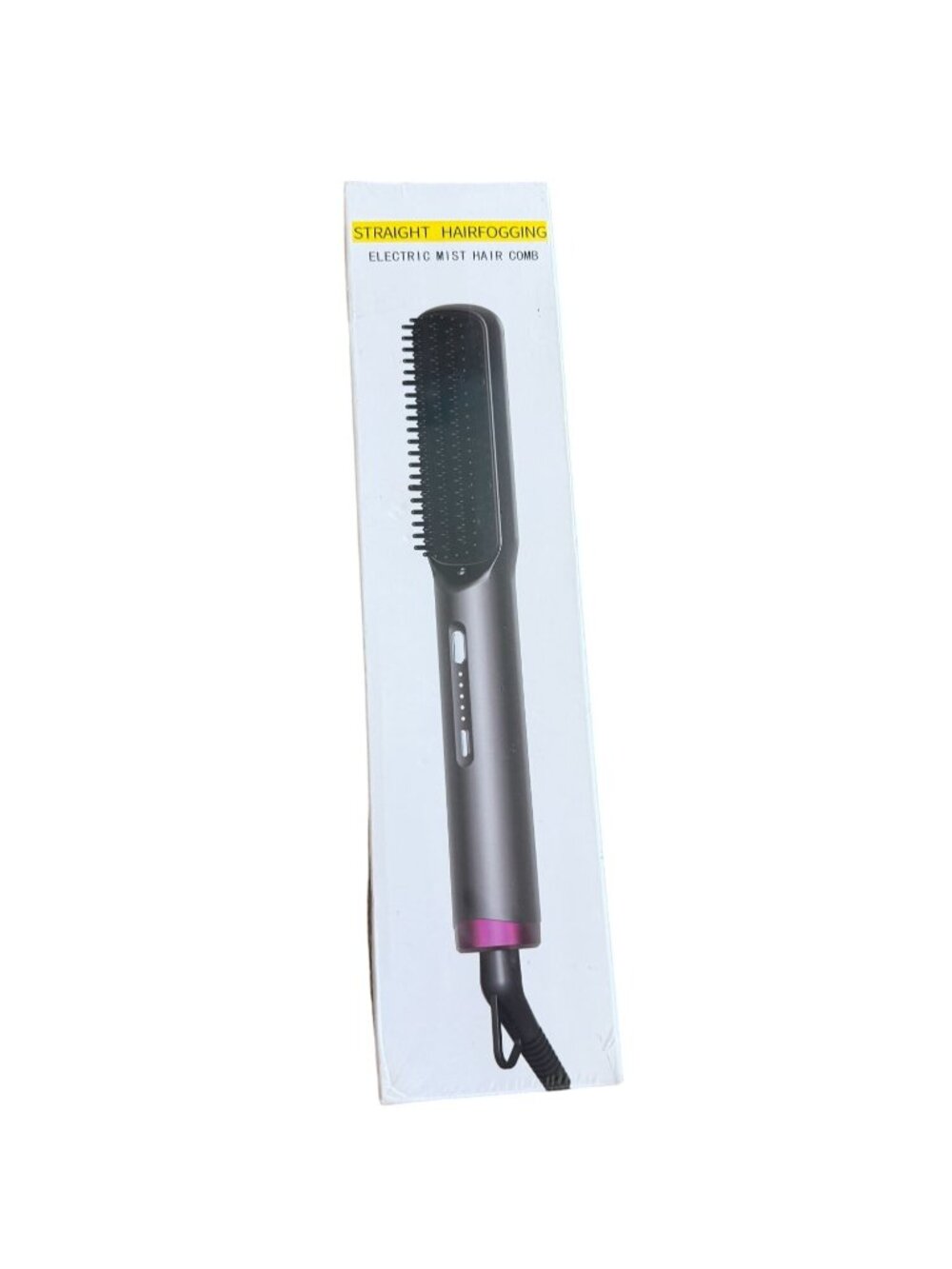 ROhS Electric Mist Hair Comb-Gray-NEW